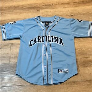 LBSU Blue Baseball Jersey